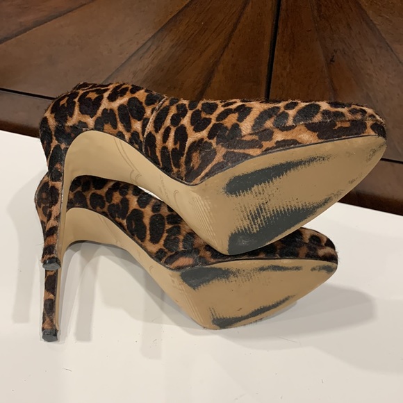 Enzo Angiolini Woman’s Leopard Print Heels Size 7.5 - Picture 10 of 13